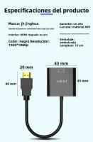 Convertidor De Video HDMI a VGA Para Portátil Con Audio Flash Send Vendido En Solución De Calidad Certificación No Aplica Origen China - details 11