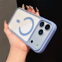 Funda De Lujo UltraDelgada PC Magsafe Para iPhone 17 pro Max Translúcida Magnética Con Botón De Control De Cámara Antigolpes - details 7