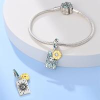 Encantos Originales De Plata 925 Para DIY Pulsera Y Collar Joyería Para Mujer Con Deseño De Sol Y Luna Joyas Delicadas - details 84