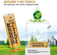 Baterías AA EXTRASTAR 1.5V 860mAh – Pilas Alcalinas No.5 Gama Performance (12/24 Pcs) - details 0