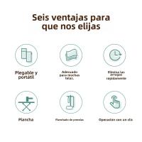 Fresadora Portátil De Vapor Para Ropa Con Cerámica Eléctrica Máquina De Planchar Seco Y Húmedo Eliminador De Piojos Viaje - details 1