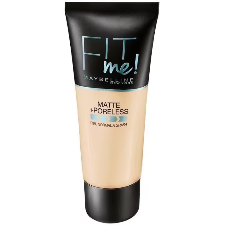 Base de Maquillaje Fit Me Matte Poreless: 105 Natural Ivory - Maybelline - 1