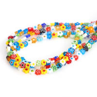 Tallos De Vidrio Con Mil Flores 19cm/Str4-9mm Forma Única De Flores Hechas a Mano Para DIY Joyería De Pulseras Y Pendientes - details 9