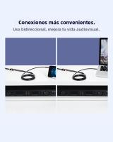 Cable AUX 3.5mm Macho a 2 Jacks RCA Hembra Vention Para iPhone Computadora Altavoces Estéreo Adaptador Y De Audio - details 3