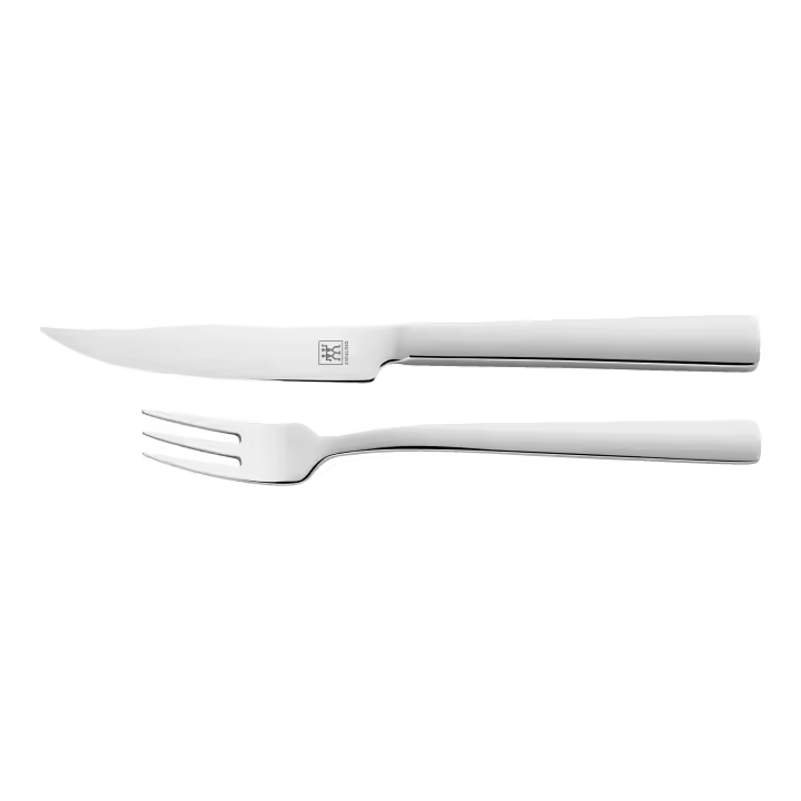 ZWILLING Dinner Juego de cubiertos chuleteros 2-pzs, pulido - 1