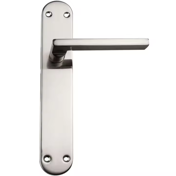 Manilla Recta HANDLOCK con Placa – Manilla de Aluminio y Placa de Hierro - 1