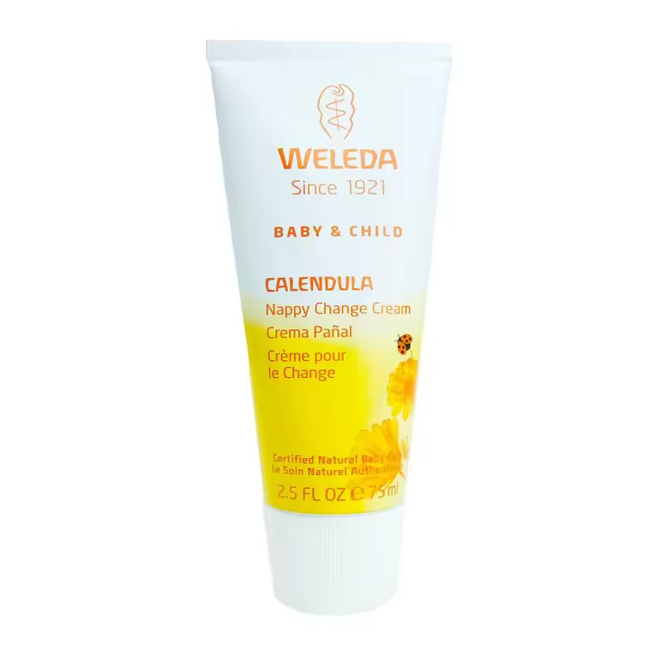 Weleda® crema caléndula culito de bebé pañal 75 ml - 1