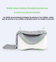 Almohada De Memoria Ortopédica De Algodón Suave Para Maternidad Con Correa Ajustable Soporte De Rodilla Y Pierna Para Dormir De Lado - details 4