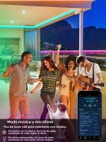 Fresnel LED RGB De Tira USB Luz Cambiante Bluetooth Control Remoto Música Sincronizada DIY Lámpara De Ambiente Para TV Pared Habitación Decoración De Hogar - details 14