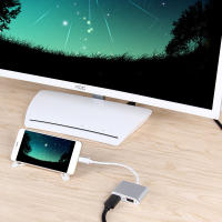 Adaptador De Dock Hub 4K Type C a HDMI USB C 3.0 VGA PD Para Macbook Samsung S20 Huawei Xiaomi Compatible Con Dex - details 4