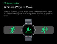 Smartwatch – realme Watch S5, asistente de IA con un solo toque, Pantalla AMOLED de 1.43″ 60Hz, Batería de 18 días, 5ATM (50m), GPS integrado, Monitorización de salud (HR, SpO₂), Compatible con apps (WhatsApp, Google Maps) - details 7