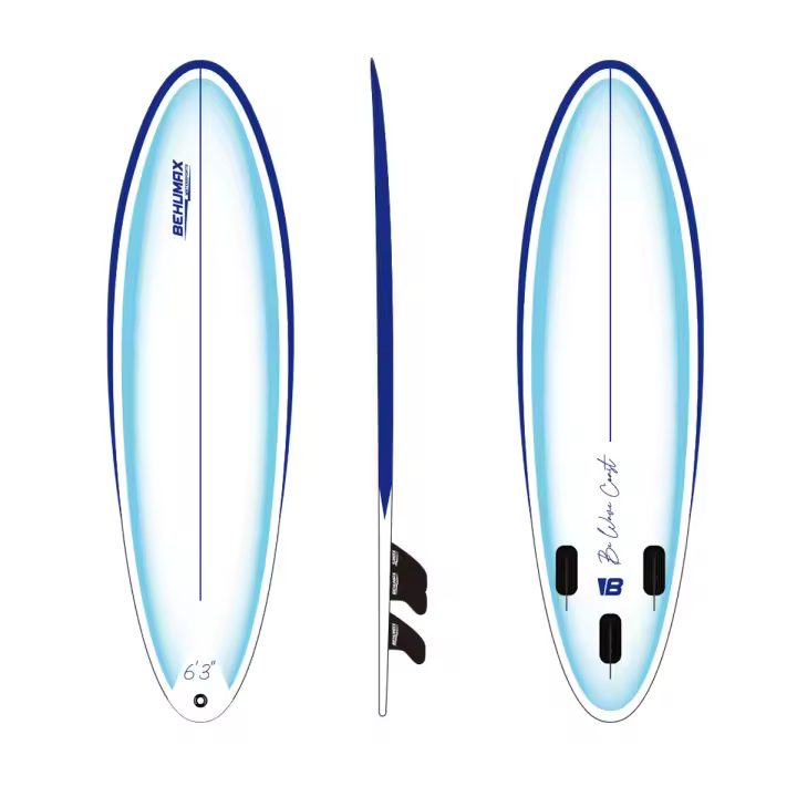 Tabla de Surf Shortboard Be Wave Coast 6'3" - 1