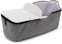 CAPAZO BUGABOO FOX - Pack de FUNDAS - Color GRIS MELANGE - Pack 3 en 1 - Incluye pared del capazo, cubrepiés y funda del colchón - Alta calidad - details 0