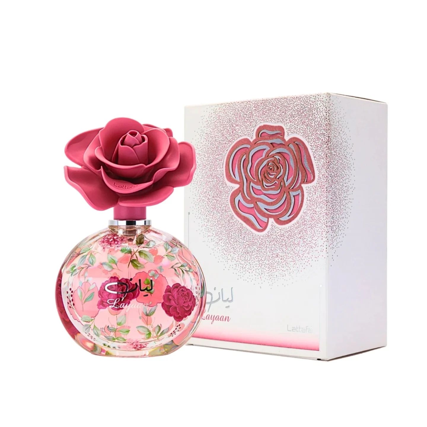 Lattafa Layaan Eau de Parfum 75ml | Perfume Femenino Floral y Frutal | Dulce, Elegante y Duradero