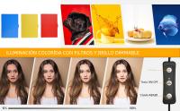 Kit De Iluminación LED Para Fotografía Y Video Con Tripode Y Filtros RGB Panel De Luz De Estudio Para Grabación En Vivo Y YouTube - details 4