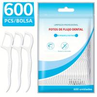 Floss Dental Desechable Ultra-Fino 30/50/150/300/600PCS Smooth Para El Hogar Palillos De Dientes Para Adultos Polietileno - details 0