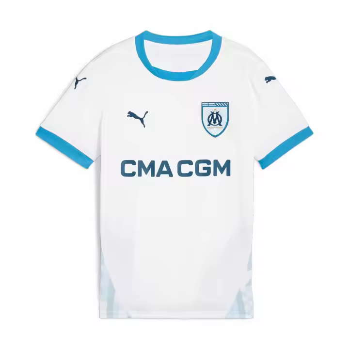 Camiseta Puma Olimpique Marsella Niño 1ª 2024 2025 775288 01 Talla NiÑo 8-16 - 128cm (8 Años) - 1