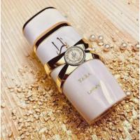 Yara Rosa de Lattafa 100 ml – Perfume árabe femenino, dulce, cremoso, frutal y floral, 100% original EDP - details 3