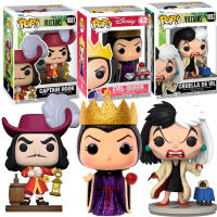 Funko Pack Villanos Villains Disney Garfio Hook Cruella de Vil Evil Queen Diamond 10810 1083 42 Disney Pop Vinyl - details 0
