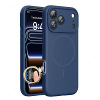 Funda De Silicona Mate Líquida Para iPhone 17 16 15 14 pro Max plus Air Case Con Carga Inalámbrica Magnética Compatible Con Magsafe Cubierta Suave - details 7