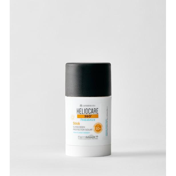 HELIOCARE 360º Pediatrics Stick SPF 50+ Protección Solar Facial para Niños, Fórmula Invisible Resistente al Agua