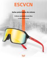 Gafas De Ciclismo Polarizadas SCVCN UV400 Para Hombres Y Mujeres Gafas De Sol Para Deportes Al Aire Libre MTB Ciclismo Al Aire Libre Gafas De Bicicleta De Carretera - details 0