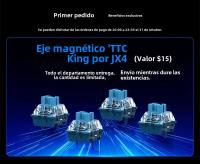 MCHOSE Ace 60 pro 68 Teclado Mecánico Con Eje Magnético 0.01ms Latencia RT 0.01mm 128K Personalizable Para Esports Y Gaming Con Retroiluminación RGB - details 2