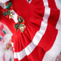 Vestido De Fieltro Para Mascotas Para Navidad Ropa De Perro Para Fiestas Disfraz Festivo Para Animales Domésticos Tamaño Pequeño - details 0