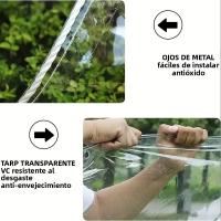 Toldo Transparente Impermeable Y Antigolpes De PVC Para Resistentes Al Clima Para Terrazas Y Plantas Succulentas - details 5