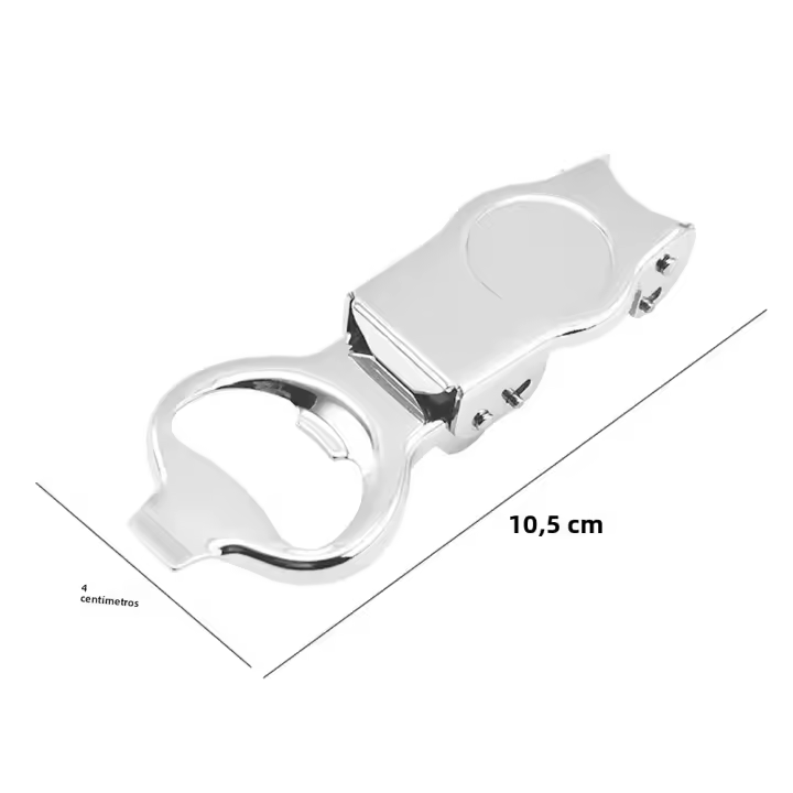 Abrebotellas Multifuncional De Acero Inoxidable Con Tapa Sellada Herramienta De Apertura De Cerveza Para Barra De Casa Accesorios De Cocina - 1