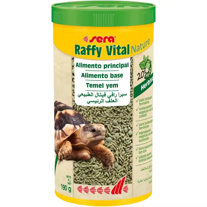 Sera Raffy Vital Nature - Variedad de Hierbas para Reptiles Herbivoros - 1