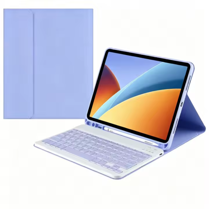 Funda Para Xiaomi Redmi Pad 2 9.7 Con Teclado Desmontable Material PU Silicona Compatible Con Tablet De 9.7 Pulgadas - 1