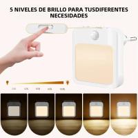 Lámpara Nocturna Con Sensor De Movimiento LED EU Plug Para Habitación Infantil Lámpara De Mesa Para Dormitorio Sin Pilas Incluidas - details 3