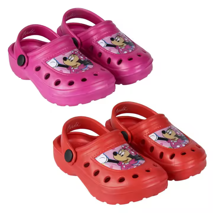 CERDA Zuecos Minnie, Color Rojo, Talla T027 - 1