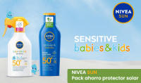NIVEA SUN Pack ahorro protector solar - Contiene crema solar para niños + crema solar para adultos - details 0