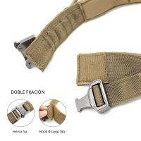 Collar Táctico Para Perro De Policía Militar Ajustable Duradero De Nylon Para Medianos Y Grandes Raza Aleman Para Caminar Y Entrenamiento Accesorios Para Mascotas - details 2