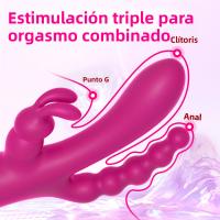 Vibrador Para Adultos Sex Toy De Silicona Estimulador De Clítoris Dildo Con Vibration De Penetración Para Vagina Y Anal Juguete Erótico Para Mujeres - details 9