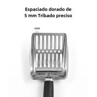 Herramienta De Limpieza Para Gatos Y Perros Cuchara De Aseo De Arena Para Mascotas Longitud De Mango Ajustable Material Metálico - details 10