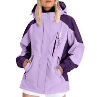 Chaqueta De Montañismo Para Mujer De Otoño Moda Con Capucha Impermeable Y Resistente Al Viento De Larga Duración Para Exteriores - details 8