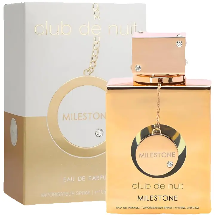 Armaf Club De Nuit Milestone Eau de Parfum 105 ml Unisex – Fragancia Fresca Acuática Premium - 1