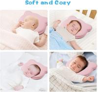 La nueva almohada de espuma viscoelástica es una almohada inteligente y portátil con transpirabilidad opcional y una experiencia cómoda. Almohada con forma para bebés y niños (1*) - details 0