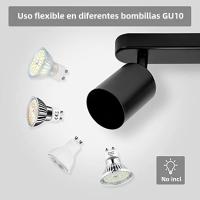 Lámpara De Techo LED GU10 Alta Gama Para Dormitorio Y Pasillo Luz De Tramo Con Bombilla GU10 Incluida Decoración De Hogar Lámpara Colgante - details 9