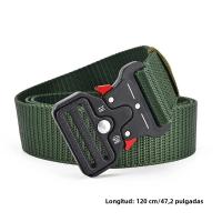 Cinturón Táctico Multifuncional De Lona De Náilon Para Montañismo Al Aire Libre Para Adultos De Género Unisex Con Hebilla De 4cm - details 0