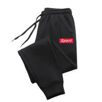 Pantalones De Lijero De Algodón Para Hombre Con Estampado De Lujo Y Forro De Fleece Para Otoño E Invierno Pantalones De Correr Cálidos Y Rectos Para Exteriores - details 4