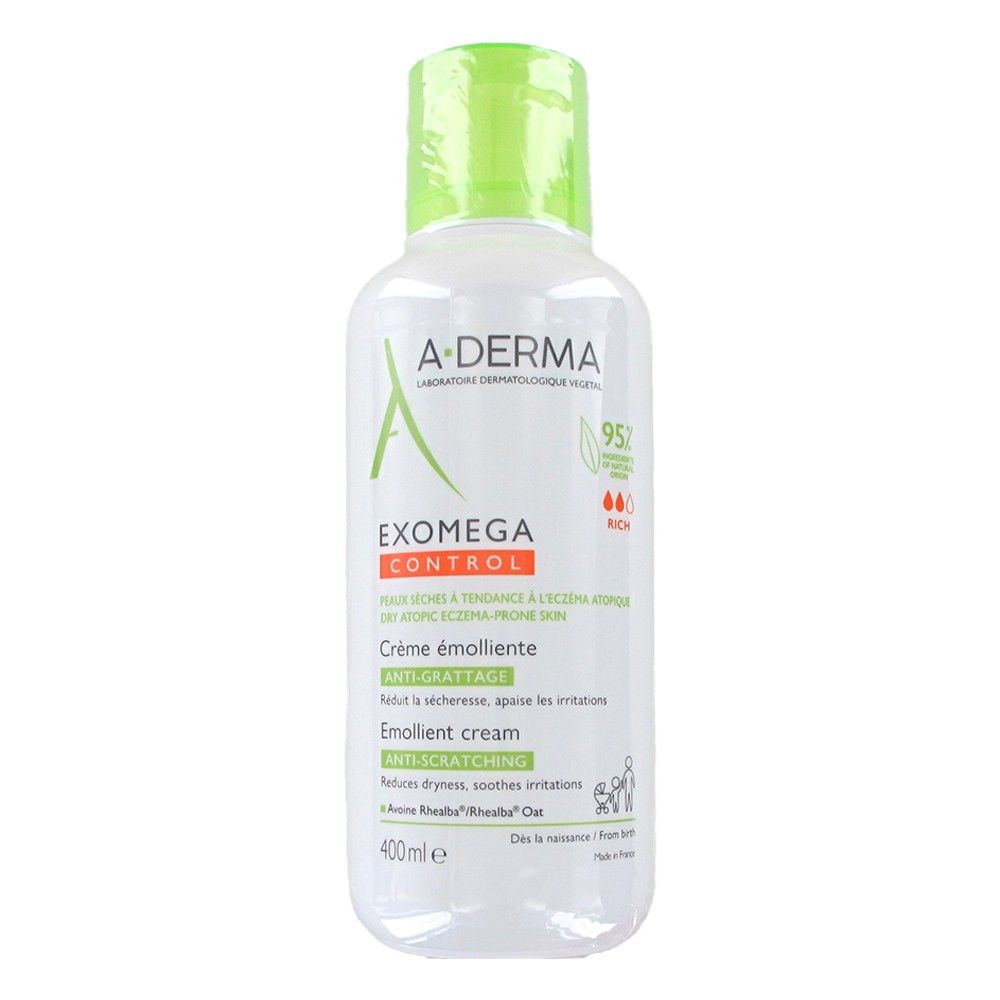 Pierre Fabre A-derma Exomega control crema emoliente ANTI RASCADO 400ml
