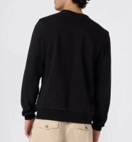 Champion Sudadera de hombre ligera de cuello redondo con logo bordado en color negro | 221793 KK001 - details 2