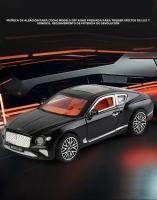 Coche De Escala 1:32 Continental GT De Aleación De Metal Con Sonido Y Luz Vehículo De Retroceso Para Juguete Regalo De Cumpleaños Para Niños - details 0