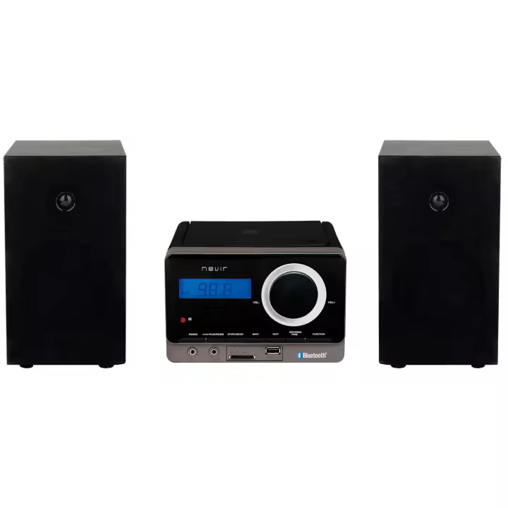 Nevir NVR-716MCDUB Microcadena con CD-USB-SD Bluetooth - 1