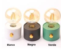 Lámpara Nocturna LED En Forma De Bulbo Retro Iluminación Para Dormitorio Y Corredor Con Pilas Incluidas Luz Para Bebé - details 1