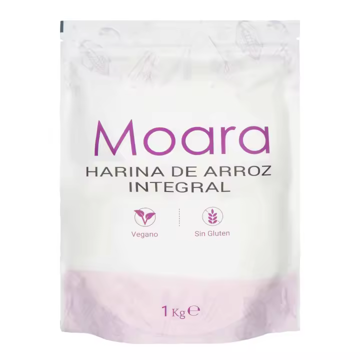 Harina de arroz integral -sin gluten- MOARA 1kg - 1